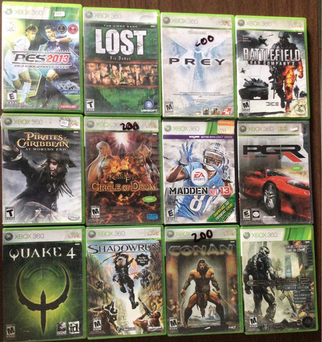 Juegos De Xbox 360 Originales  $249 Cada Uno 