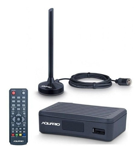 Kit Conversor Digital Hd Hdtv E Antena Interna Digital De Tv