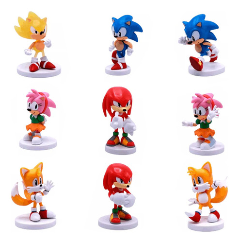 Sonic The Hedgehog Mini Boneco Caixinha Surpresa 1un Sortido