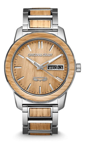  Reloj Brewmaster Barrel De 42 Mm  Acero Inoxidable  He...