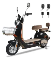 Comprar HONEYWHALE Bicicleta Eléctrica Motor MAX 800W Velocidad MAX 45KM\u002FH Autonomía 60KM Bateria 20AH Moto Electrico Honey Whale Una Color Negro