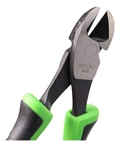 Alicates De Corte Diagonal Hilmor 8 Con Mango De Goma, Bl