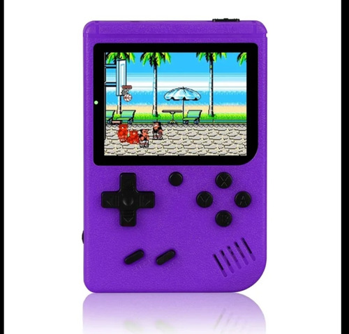 Mini Consola De Juegos Color Morado