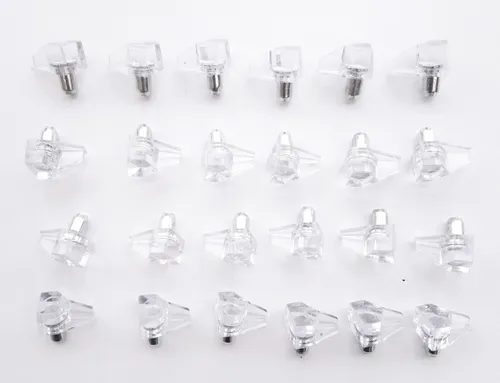 Soporte En Acrílico Para Entrepaños X 30 Uds