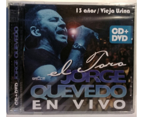 Cd+dvd Jorge Quevedo (en Vivo) Cerrado 