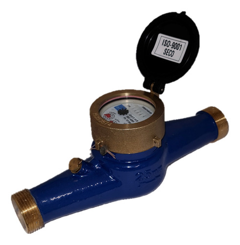 Medidor/caudalímetro P/agua Domiciliario Qm.12m3/h Qn.6m3/h