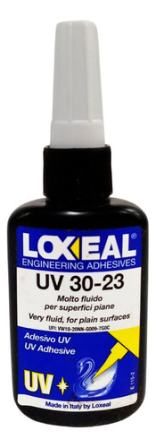 Cola Uv Loxeal Vidro Cristal 50 Ml 30 23 Cor Branco
