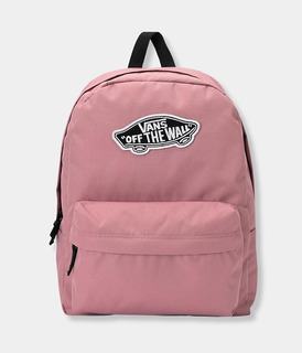 Mochila Vans Realm Color Rosa Logo Bordado