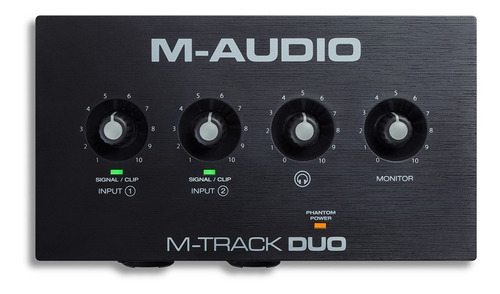 Imagen 4 de 6 de Interface De Audio M-audio M-track Duo Usb 2 Canales 48 Khz