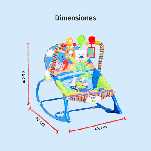 Bouncer Silla Mecedora Rocker Musical