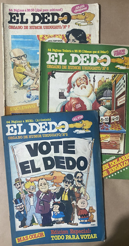 El Dedo 3 Revistas, Revista Humor Uruguayo, Cl02