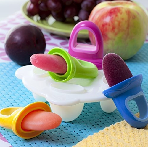 Moldes Para Paletas De Helado - Nuby Garden Fresh Fruitsicle