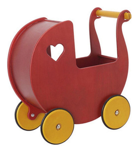 Baby Push Walkers Cochecito De Muñecas Para Bebés Que Rojo