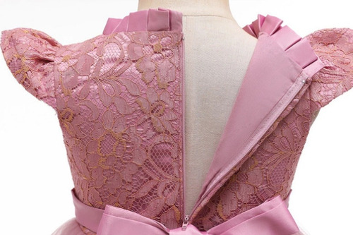 Vestido De Niña Para Fiesta Elegante Bautizo Pajesita Cumple