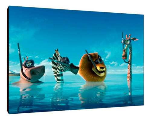 Cuadros Poster Peliculas Madagascar S 15x20 (mdc (14)