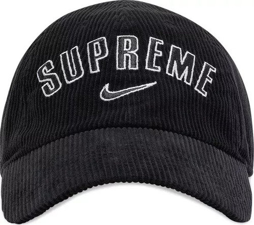 Gorra Nike X Supreme Arc Corduroy 6-panel 'black' Negro U