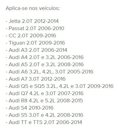 Jogo 4 Bobinas Audi R8 Bosch A3 A4 Jetta Fusca Tiguan Passat