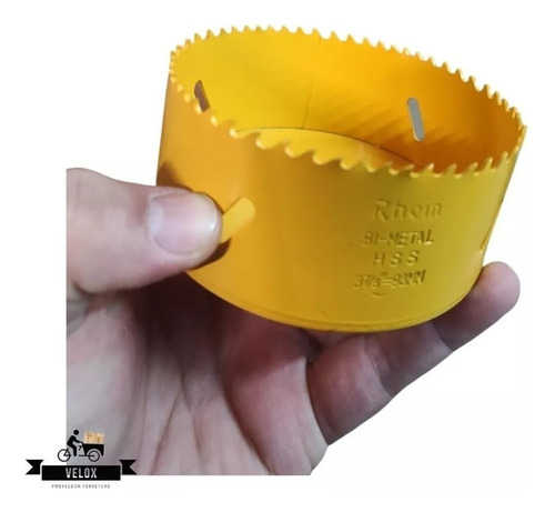 Imagen 2 de 4 de Mecha Sierra Copa Bimetal 121mm Rhein
