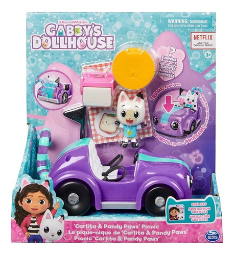 Gabby's Dollhouse Carlita & Pandy Paws Picnic