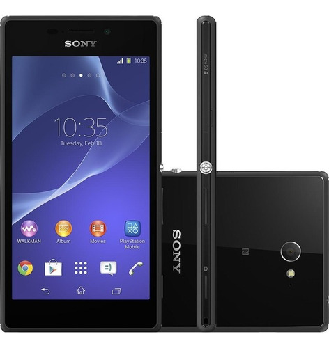 Sony Xperia M2 Aqua 8gb Preto 1gb Ram Garantia Nf-e (Recondicionado)