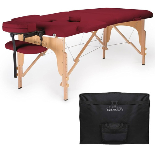 Mesa Cama Masaje Plegable Profesional Saloniture Terapia Bun