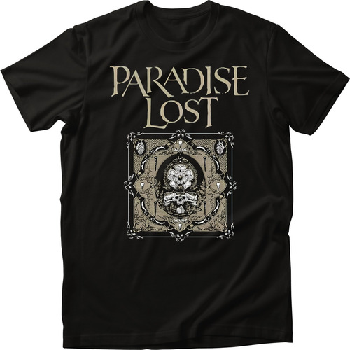 Playera Paradise Lost Obsidian Hombre