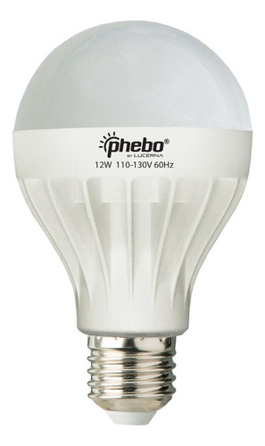 Bombillo Led Tipo Bulbo 12w E27 3000k 100-240v