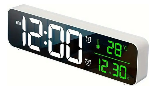 Reloj Digital Led Blanco
