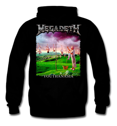Poleron Megadeth - Ver 15 - Youthanasia