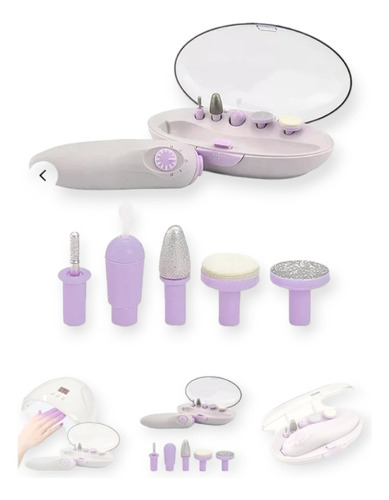 Kit De Uñas Lámpara Led + Torno 36w
