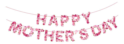 Pancarta Floral Para El Día De La Madre, Decoración