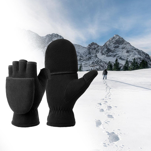 2 Guantes De Invierno Sin Dedos, Guantes De Invierno Con M