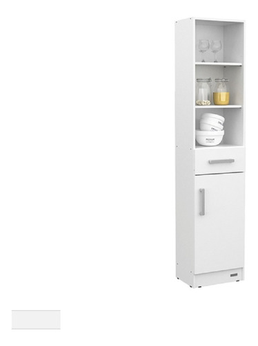 Despensero Mueble Organizador Estantes Cajon Puerta Melamina