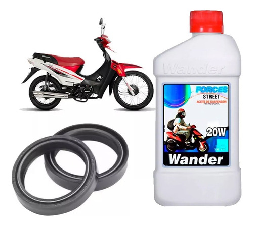 Retenes Barral Suspension Motomel Blitz 110+ Aceite Prmotos