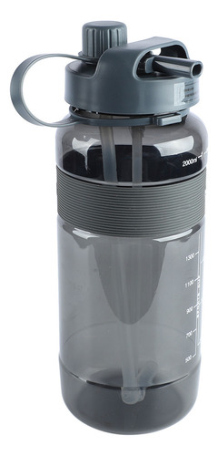 Botella De Agua Deportiva A Prueba De Fugas Pajita De