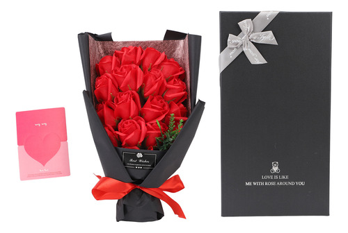 Ramo De Rosas Artificiales Para Aniversario De Cumpleaños, 1