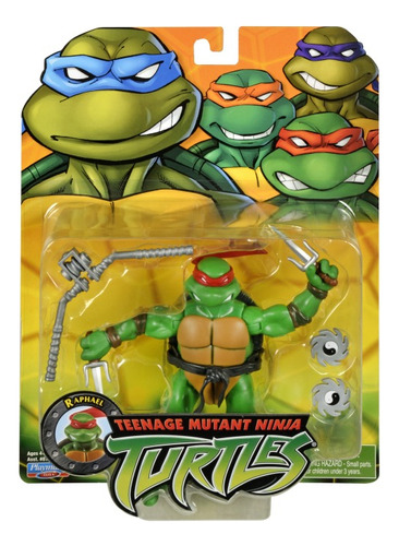 Tortugas Ninja Figura Articulada + Accesorios Rafael 81030r