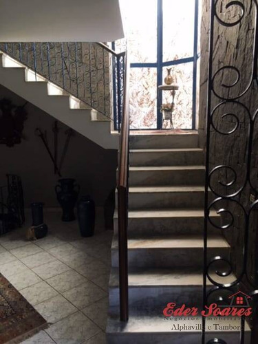Imagem 14 de 15 de Casa Estilo Fazenda À Venda No Residencial 6 Em Alphaville - Es1951