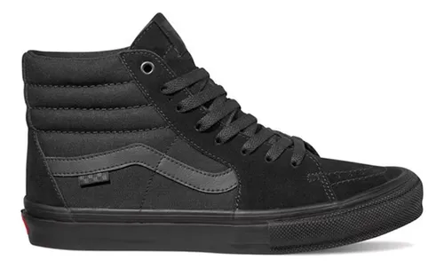 Vans bota negra sale