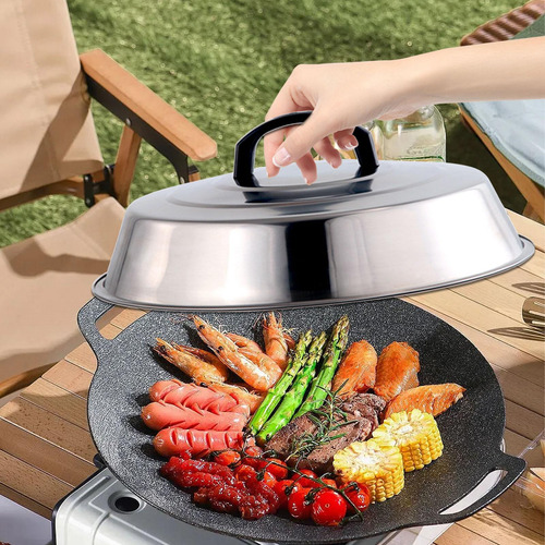 Cubierta Para Cocinar Al , Accesorios Para Plancha Con