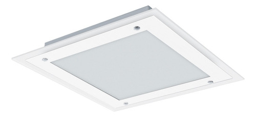 Plafón Led Novalucce Square Blanco Con 3 Lampara Incluidas  