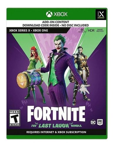 ..:: Fortnite The Last Laugh Bundle ::.. Xbox One Y Series X