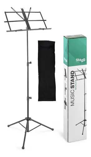comprar Atril Stagg 3 Tramos + Funda Robusto Plegable Musq4 - Oddity