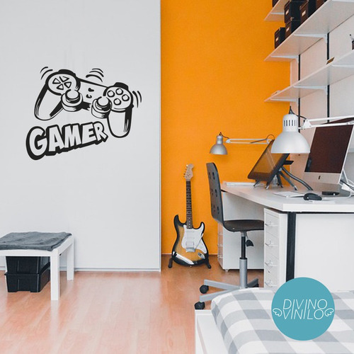Gamer Vinilos Para El Cuarto De Los Chicos