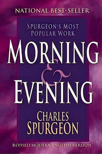 Morning & Evening, De C. H. Spurgeon. Editorial Whitaker House U S, Tapa Blanda En Inglés