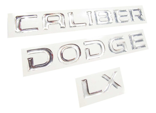 Caliber Dodge Lx Emblemas Kit Para Carros Calcomanías