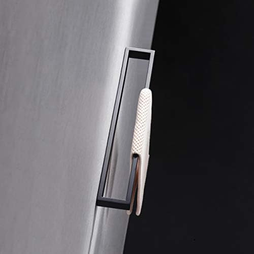 Miyili - Toallero De Acero Inoxidable Sus 304, Color Negro M