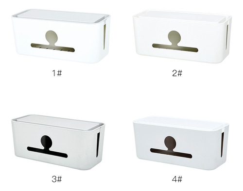 Caja De Gestión De Cables Con Soporte Para Teléfono Para Uso