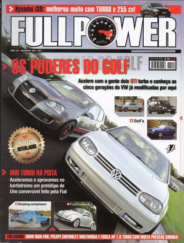 Fullpower Nº109 Golf Gti Turbo Fusca Mustang Hyundai I30 Bmw