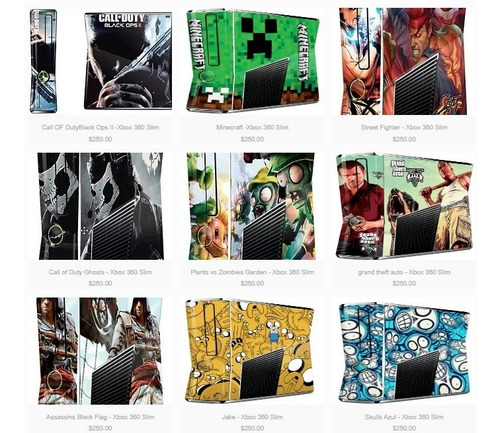 Imagen 8 de 9 de Ultraskins Xbox 360 Slim - Combos. Tu Escoges El Modelo.